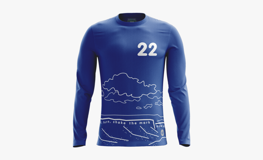 Hot Tub Magic Dark Ls Jersey - Long Sleeve Jersey Png, Transparent Png, Free Download