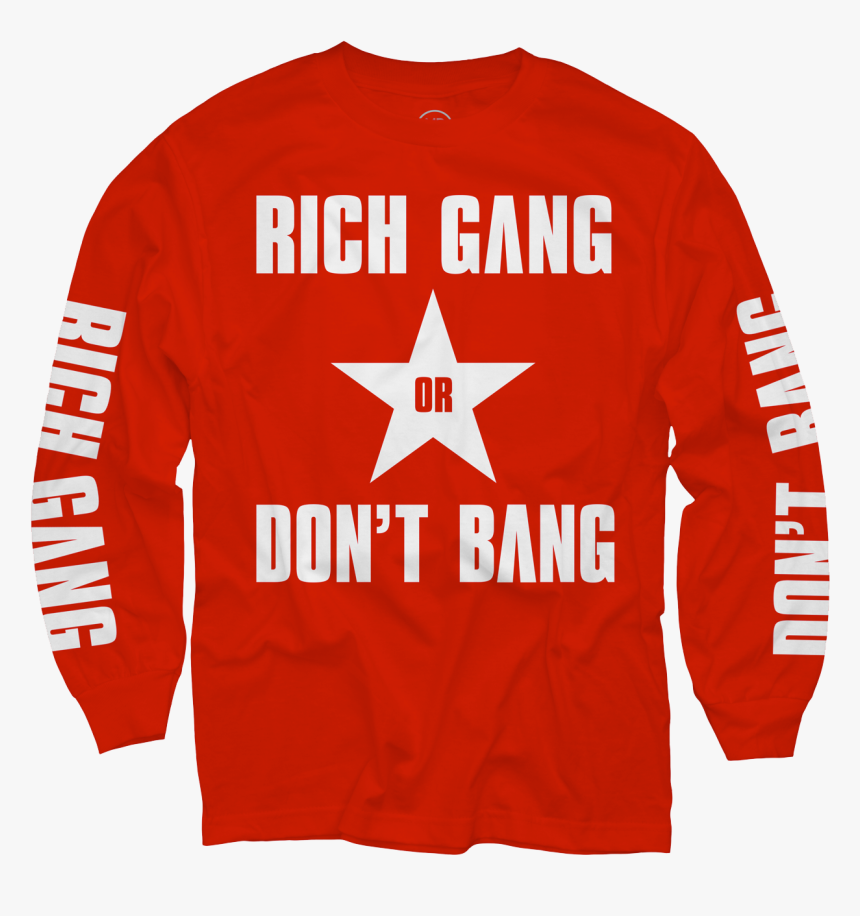 Rich Gang Png - T-shirt, Transparent Png, Free Download