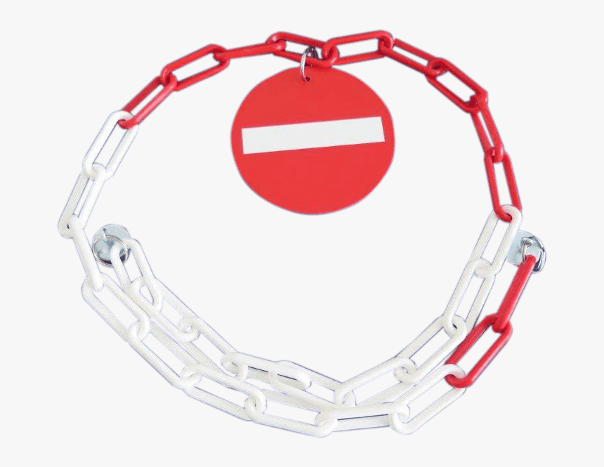 Plastic Chain No Entry, HD Png Download, Free Download