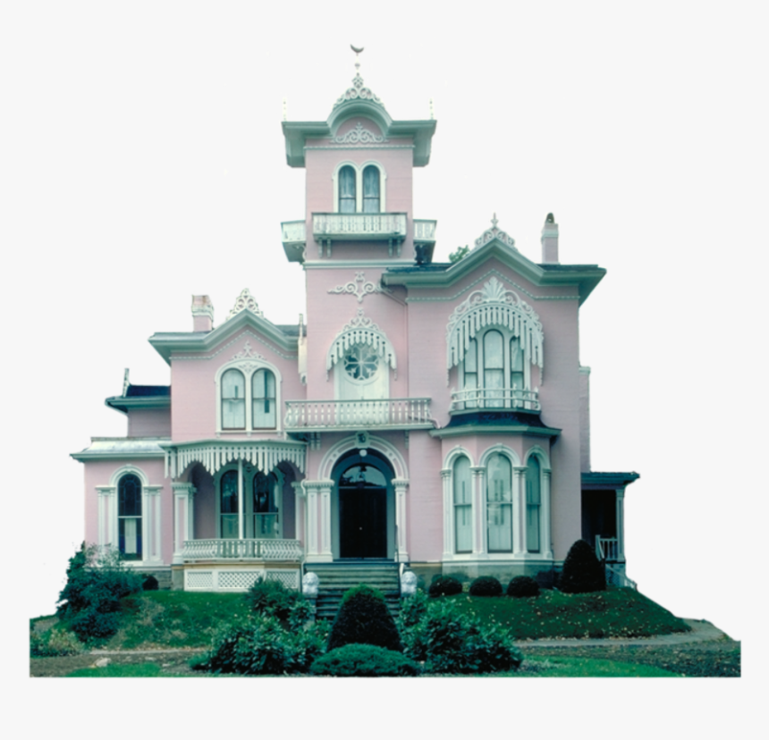 #house #pink #victorian - House Of Black Pink, HD Png Download, Free Download