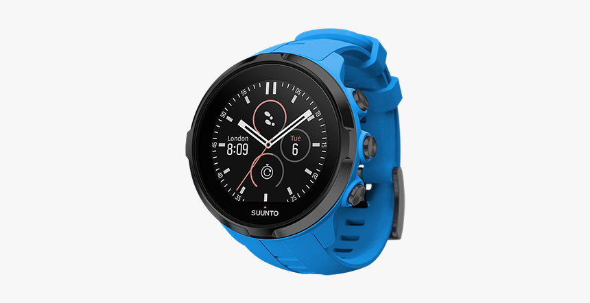 Suunto Spartan Sport Blue Wrist Hr Watch - Suunto Spartan Hr Wrist Blue, HD Png Download, Free Download