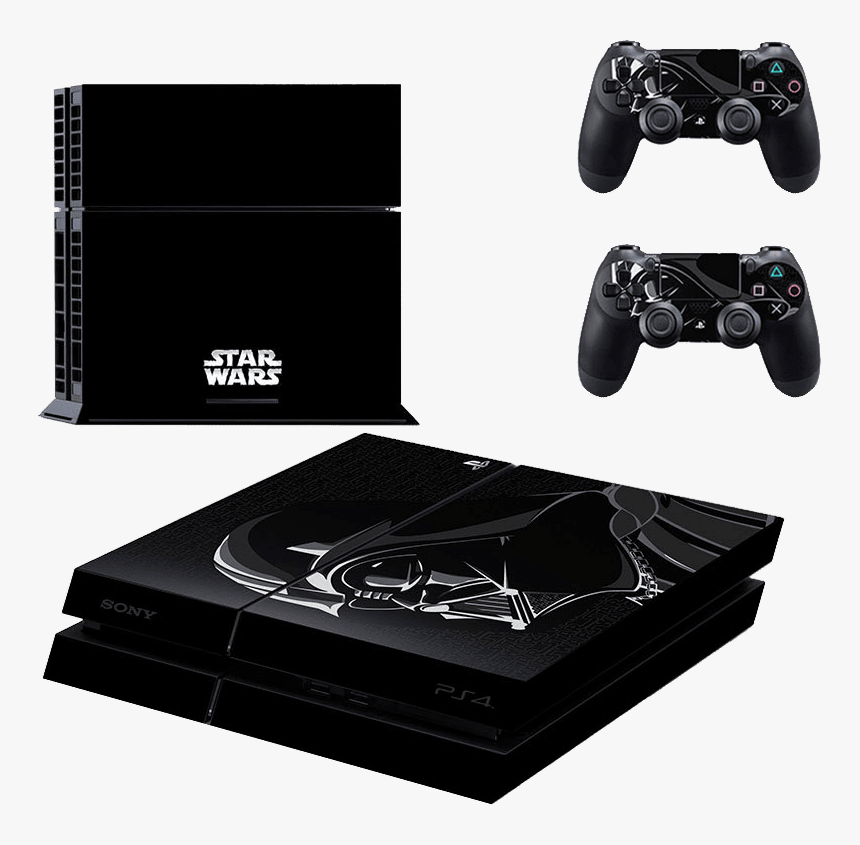 Ps4 Skin Star Wars Darth Vader Head Ps4 - Skin Ps4 Black Ops 4, HD Png Download, Free Download