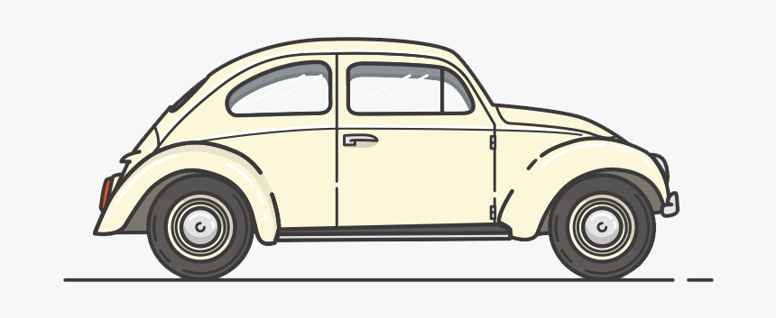 Beetle Car Side View, HD Png Download, Free Download