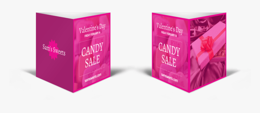 Valentine"s Day Candy Table Tent Template Preview - Box, HD Png Download, Free Download