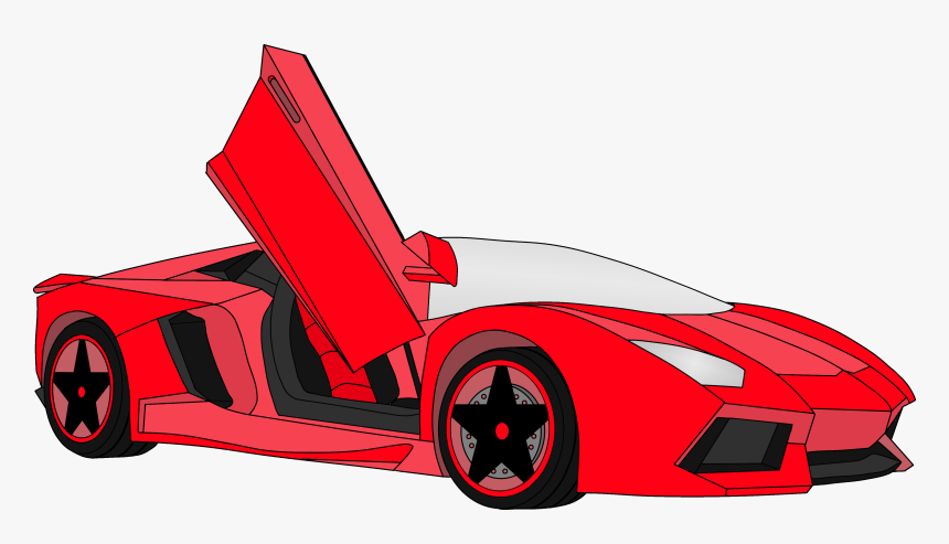 Heartfilia"s Lamborghini Aventador - Supercar, HD Png Download, Free Download