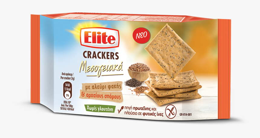 Elite Gluten Free Crackers, HD Png Download, Free Download