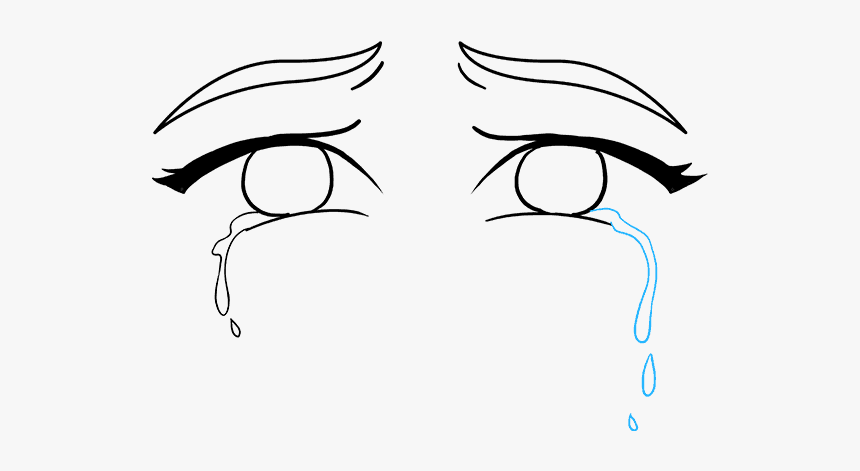 How To Draw Tears Feminist Art Drawing Easy Hd Png Download Kindpng