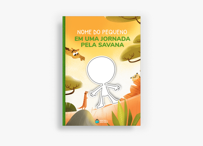 Capa Do Livro Personalizado Do Coleção Animais - Graphic Design, HD Png Download, Free Download