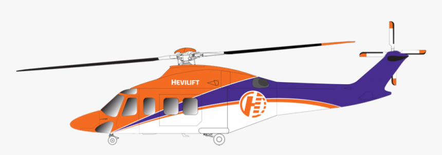 Hevilift Helicopter, HD Png Download, Free Download