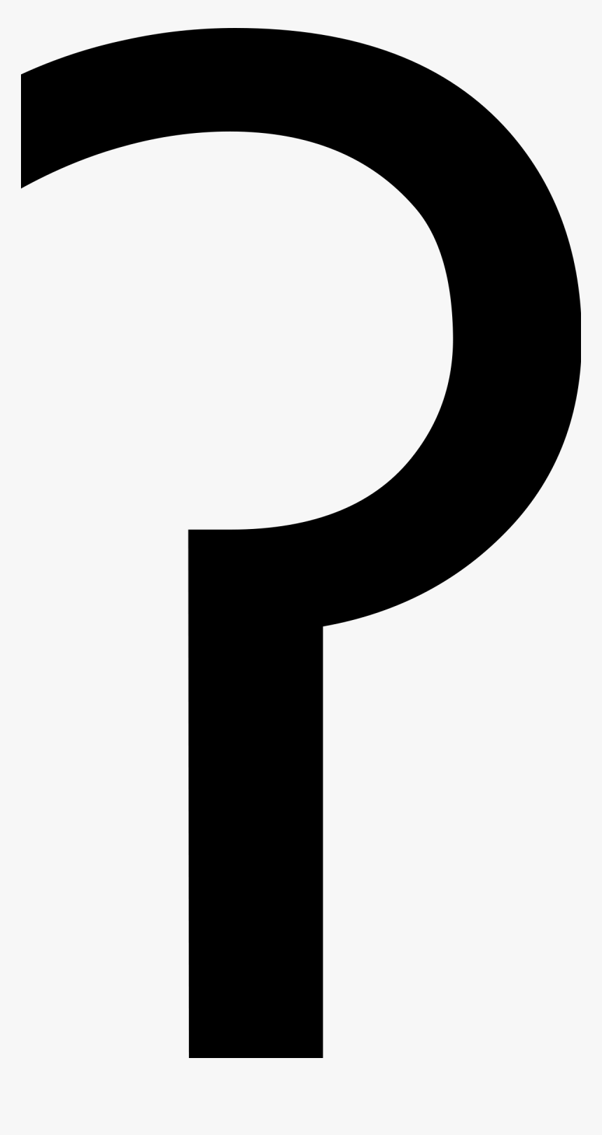 Phonetic Symbol That Looks Like A Question Mark Clipart - Ipa Question Mark Symbol, HD Png Download, Free Download