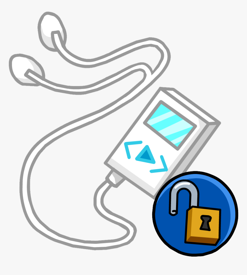 Club Penguin Wiki - Mp3 Player Club Penguin, HD Png Download, Free Download
