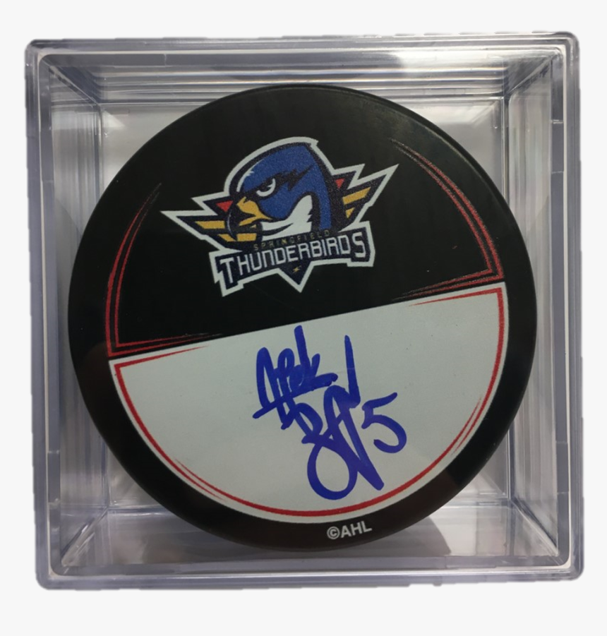 #5 Henrik Borgstrom Autographed Puck In Cube - Emblem, HD Png Download, Free Download