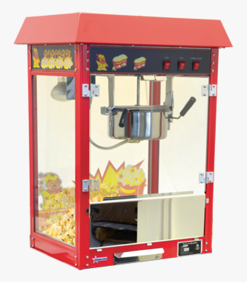 8-oz Popcorn Machine - Popcorn, HD Png Download, Free Download