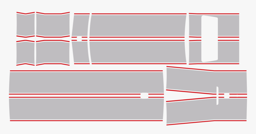 2006 2010 Charger Rally Racing Dual Stripes Kit Graphic - Symmetry, HD Png Download, Free Download