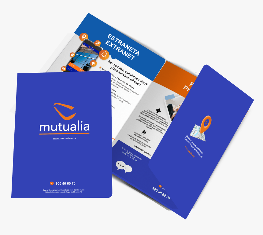 Carpeta Mutualia - Brochure, HD Png Download, Free Download