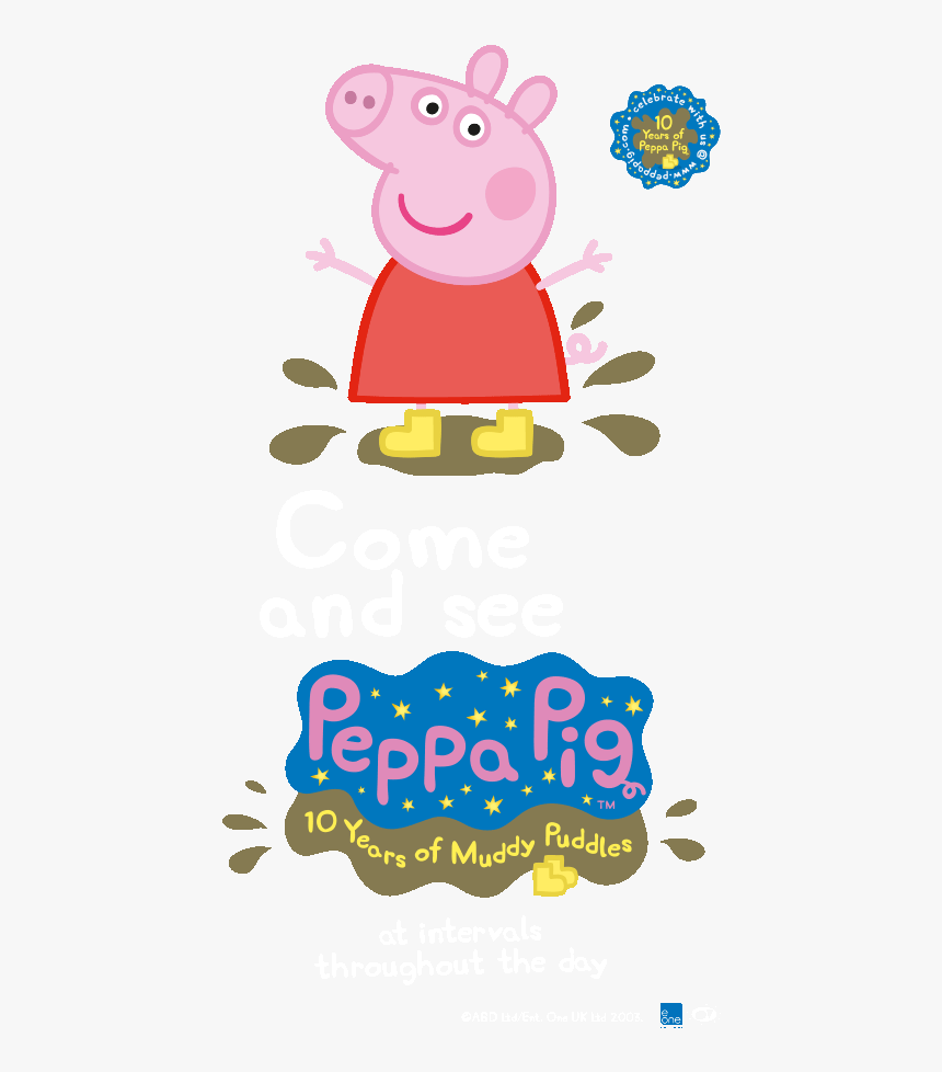 Peppa Pig Springtime Live Harrogate - Peppa Pig Gif Png, Transparent Png, Free Download