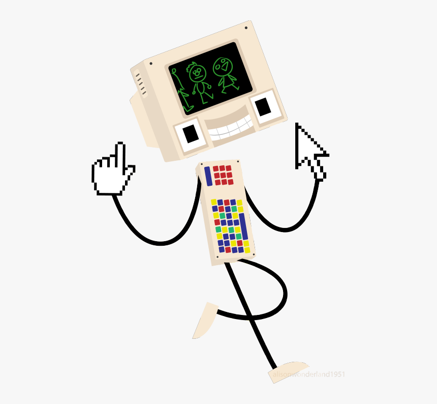 Colin The Computer Roblox Hd Png Download Kindpng - computer head roblox