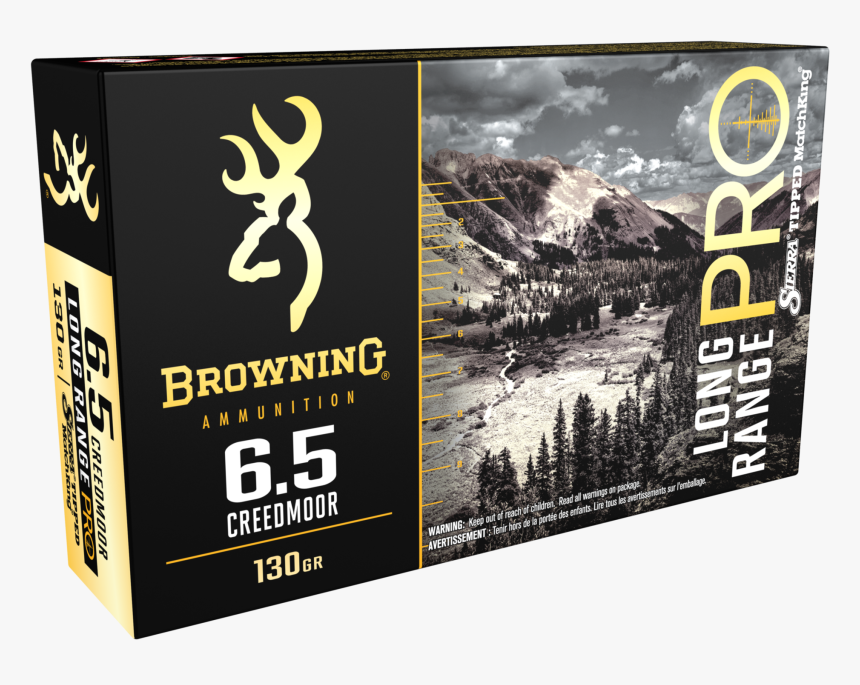 Browning 6.5 Creedmoor Ammo, HD Png Download, Free Download