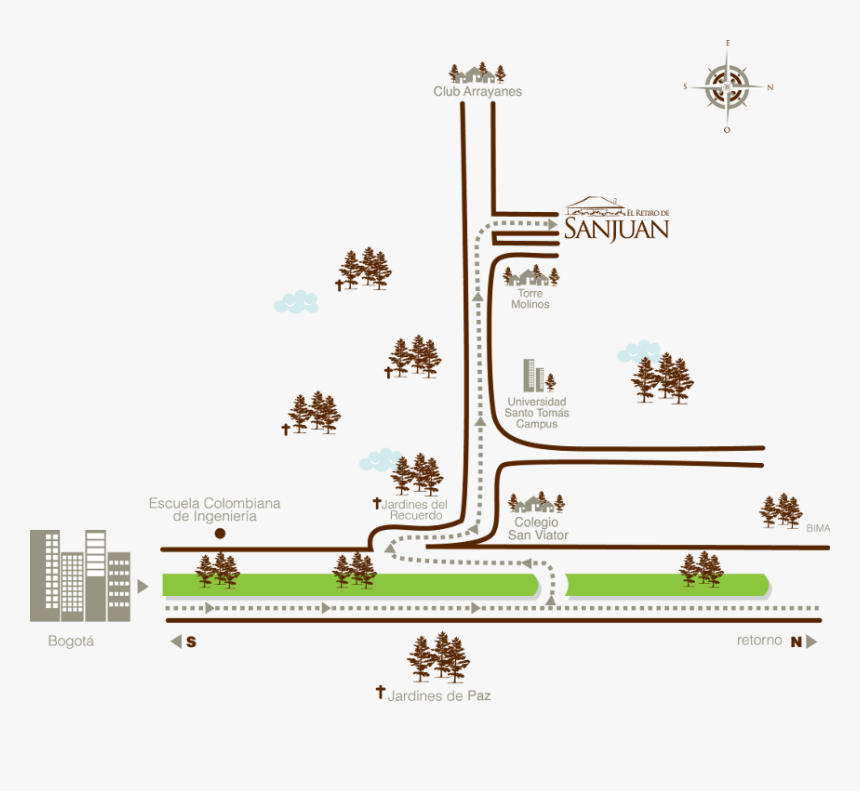 Mapa El Retiro Cv - Club El Retiro De San Juan, HD Png Download, Free Download