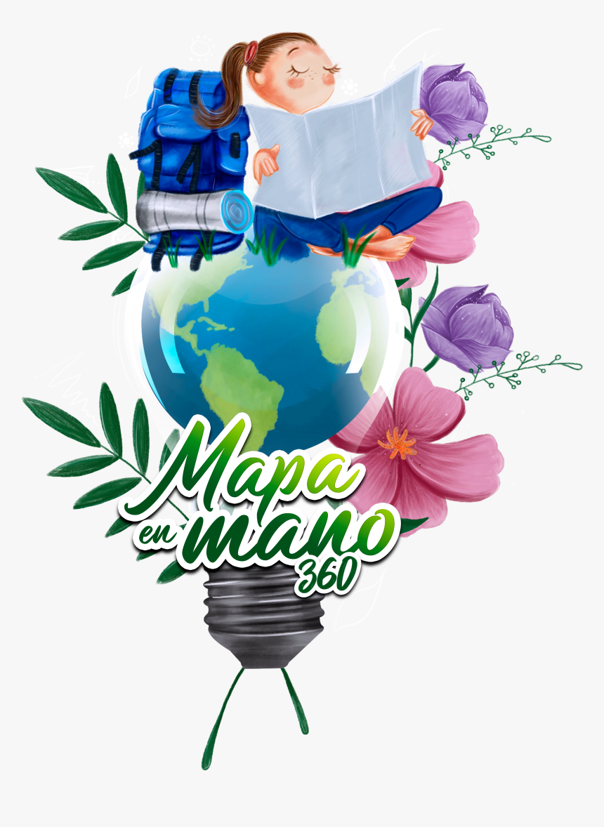 Mapa En Mano - Illustration, HD Png Download, Free Download