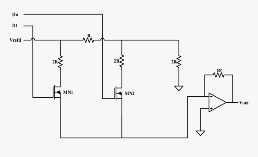 Dac Circuit Diagram, HD Png Download, Free Download