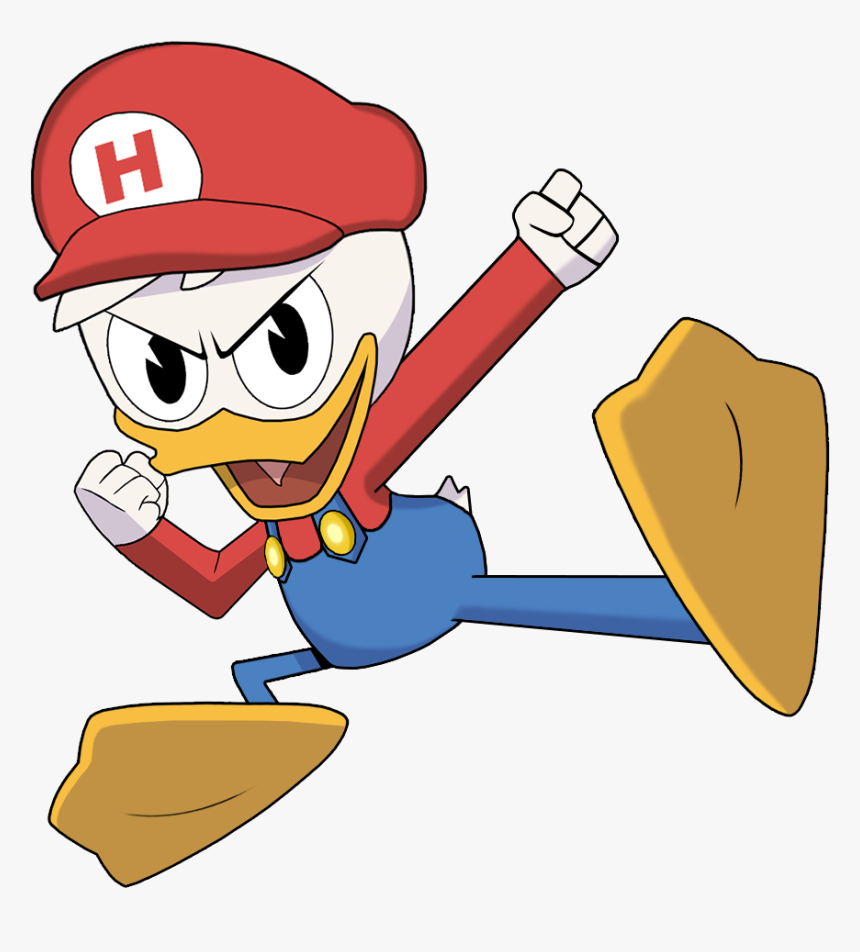 Ducktales Mario, HD Png Download, Free Download