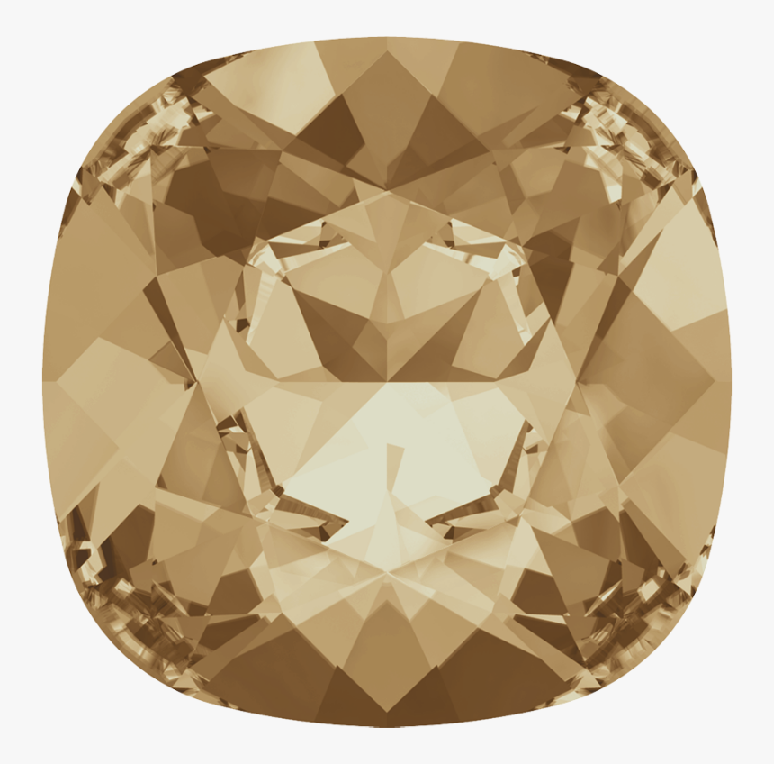 4470 Mm 8 Crystal Golden Shadow F - Swarovski Cushion Antique Pink, HD Png Download, Free Download