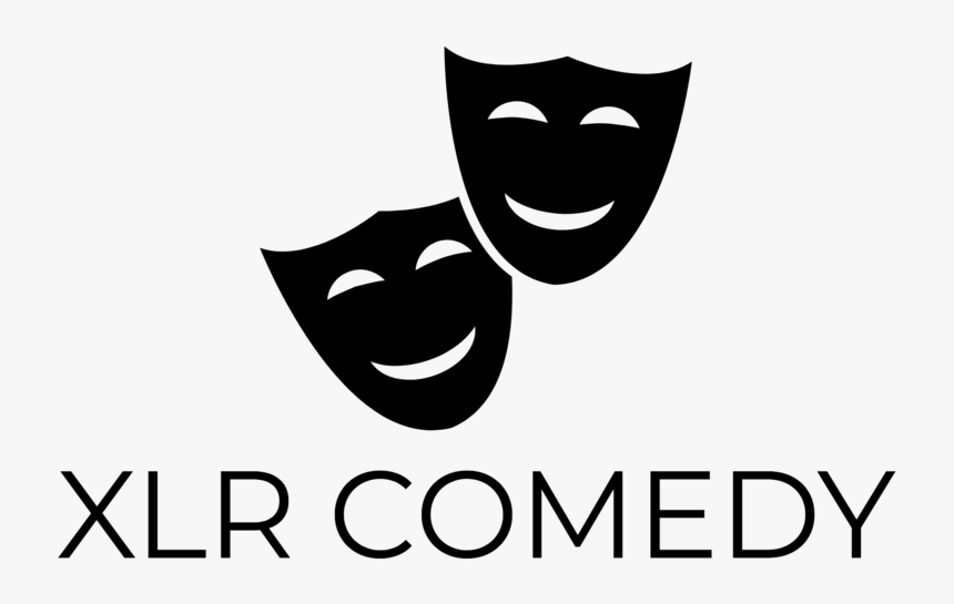 Xlr Comedy Logo Black, HD Png Download, Free Download