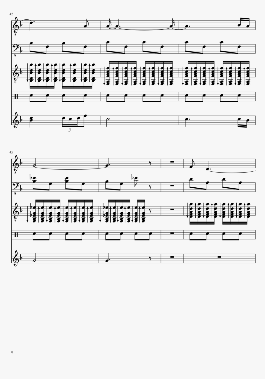 Rango Slide, Image - Sheet Music, HD Png Download, Free Download