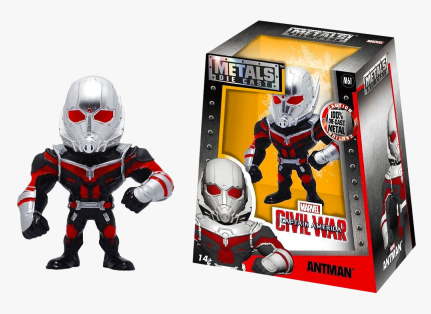 Captain America Civil War Ant Man Toy , Png Download - Metal Die Cast Ant Man, Transparent Png, Free Download