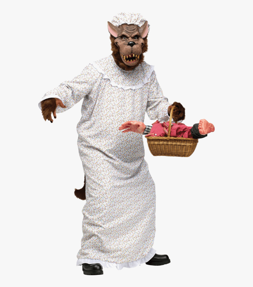 Big Bad Granny Wolf Costume, HD Png Download, Free Download