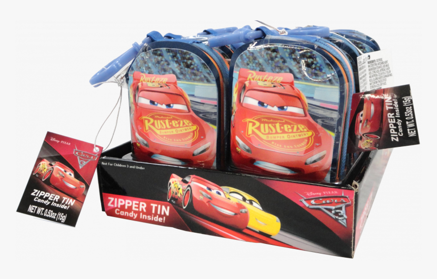 Disney Cars 3 Zipper Tin Disney Cars 3 Zipper Tin - Bag, HD Png Download, Free Download