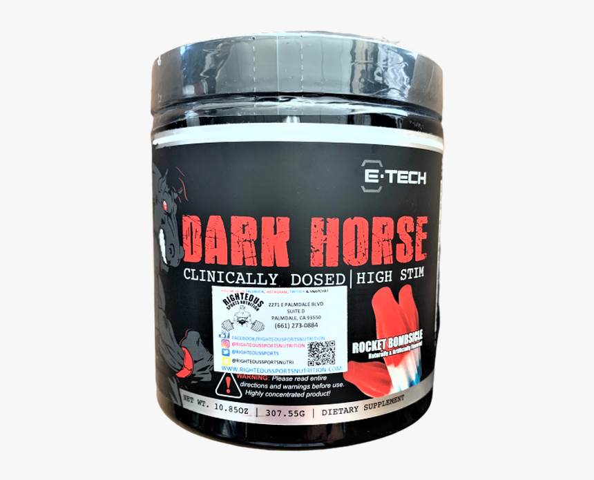 Etech Dark Horse Pre Workout, HD Png Download, Free Download