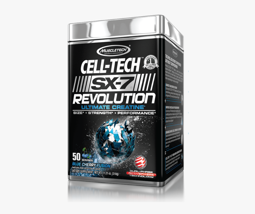 Muscletech Shatter Sx 7 Revolution, HD Png Download, Free Download