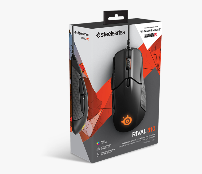 Steelseries Rival 310 Gaming Mouse - Steelseries Rival 310 Png, Transparent Png, Free Download