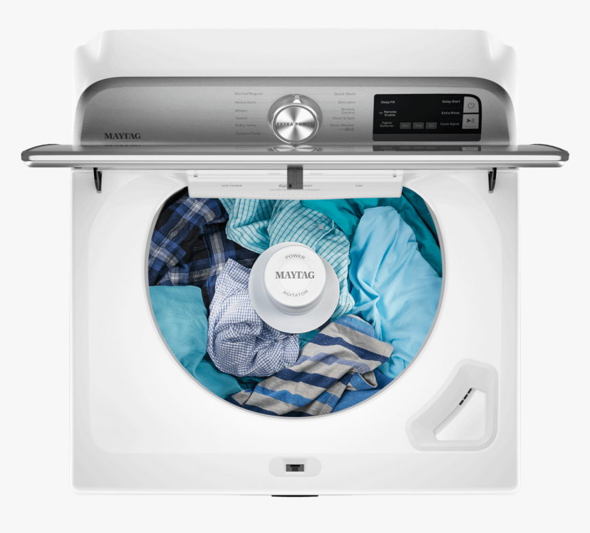 Get Your Laundry Clean With A Top-load Washer - Washing Machine, HD Png Download, Free Download