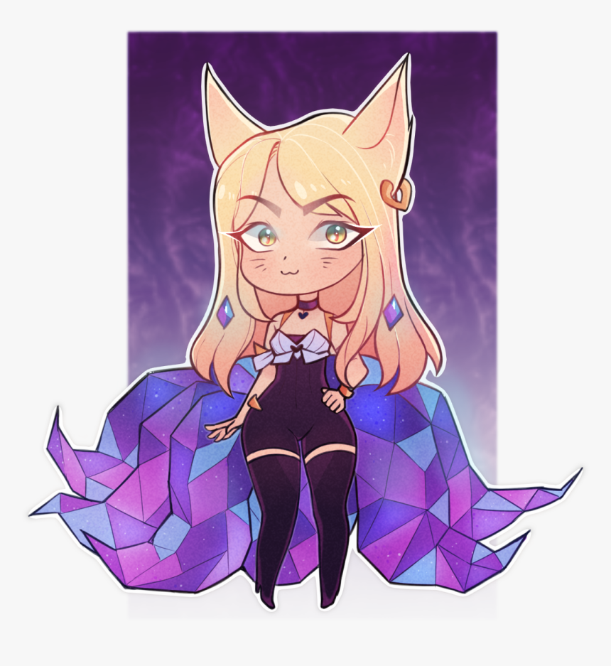 Kda Ahri Chibi HD Png Download Kindpng