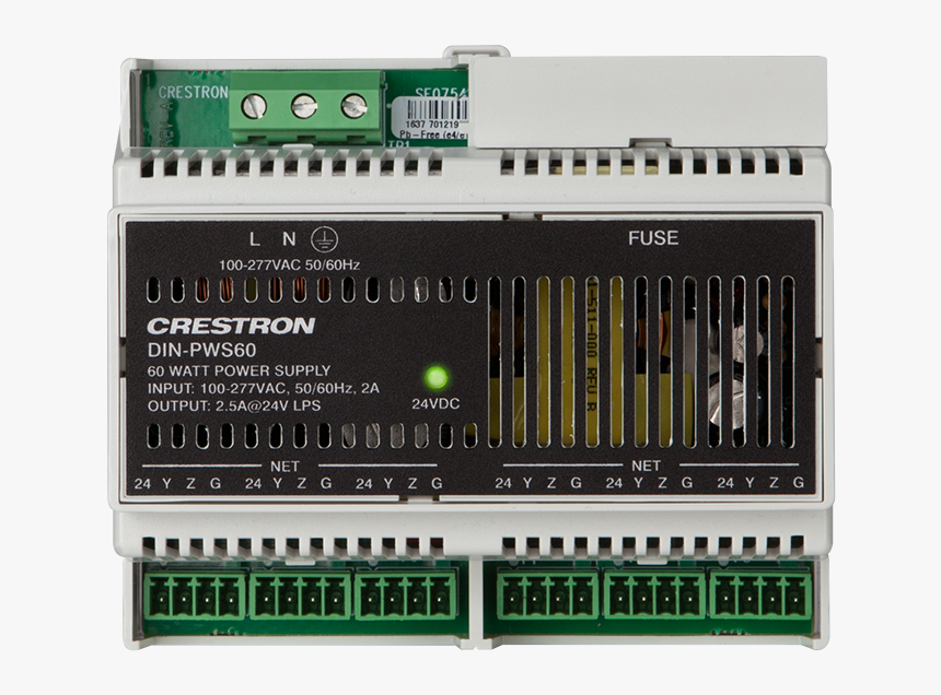 Din Rail 60 Watt Cresnet Power Supply, HD Png Download, Free Download