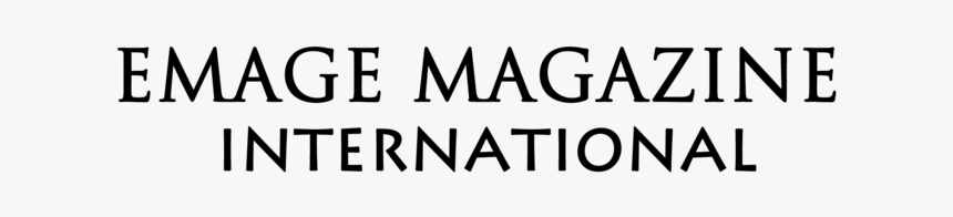 Emage Magazine International Black Logo - Calligraphy, HD Png Download, Free Download