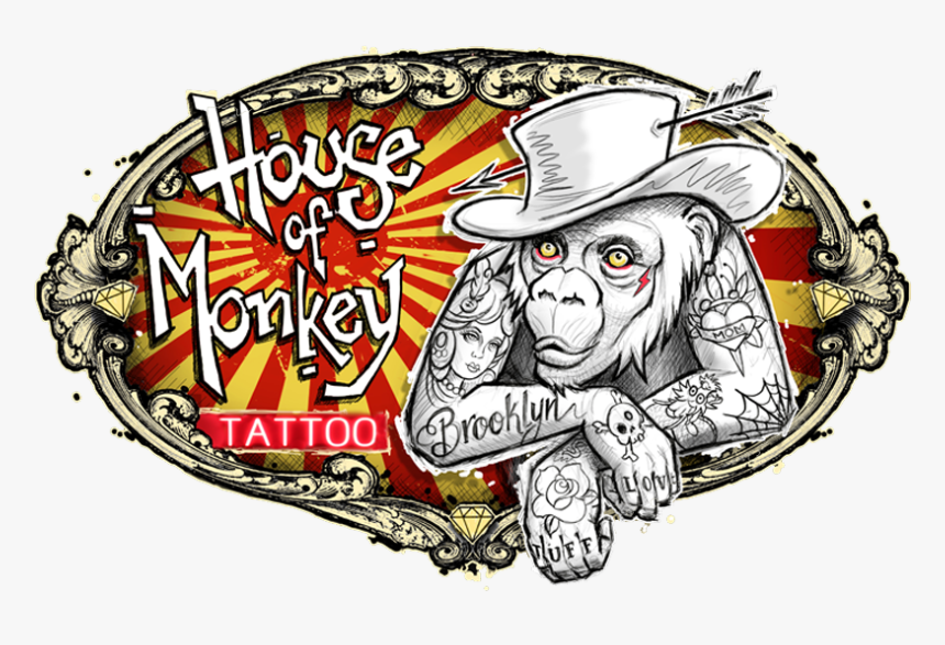 Monkey Tattoo Logo, HD Png Download, Free Download