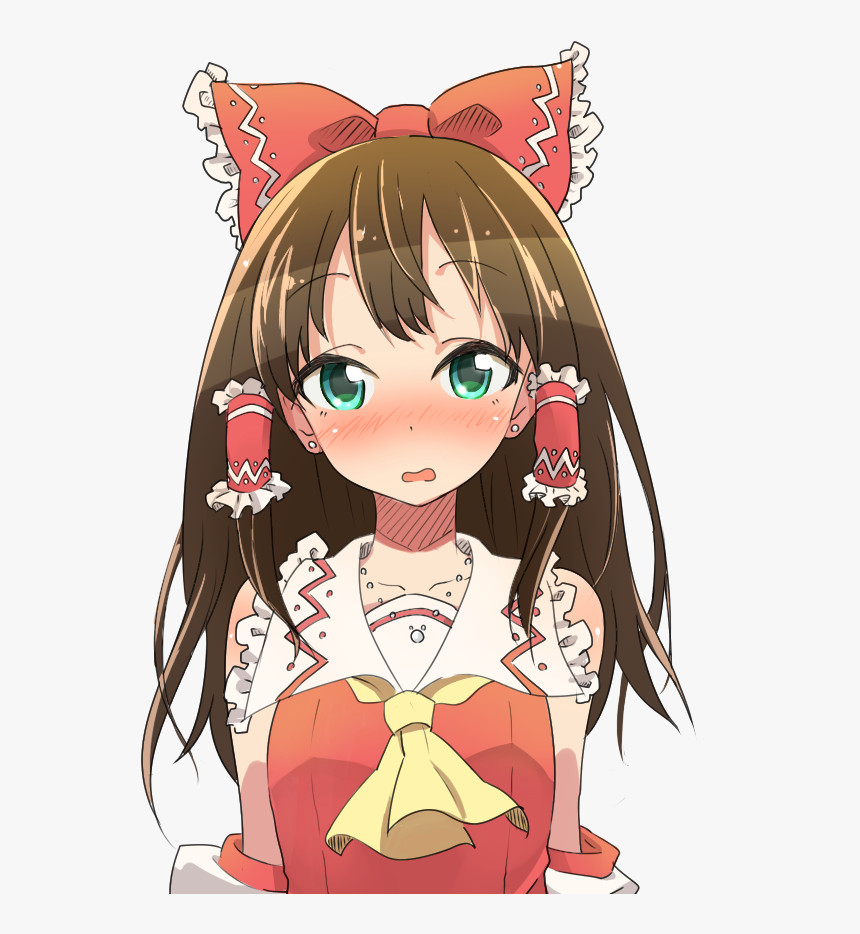 Hakurei Reimu And Shibuya Rin Drawn By Denkikettle - Cartoon, HD Png Download, Free Download