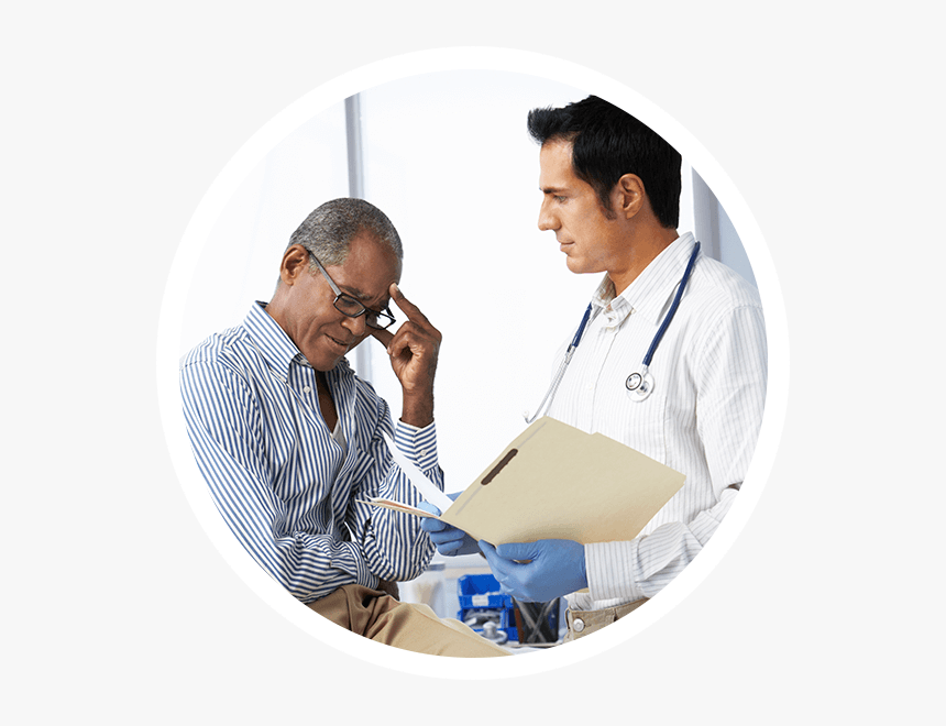 Picture Of A Medical Professional Speaking To A Patient - Conversation, HD Png Download, Free Download