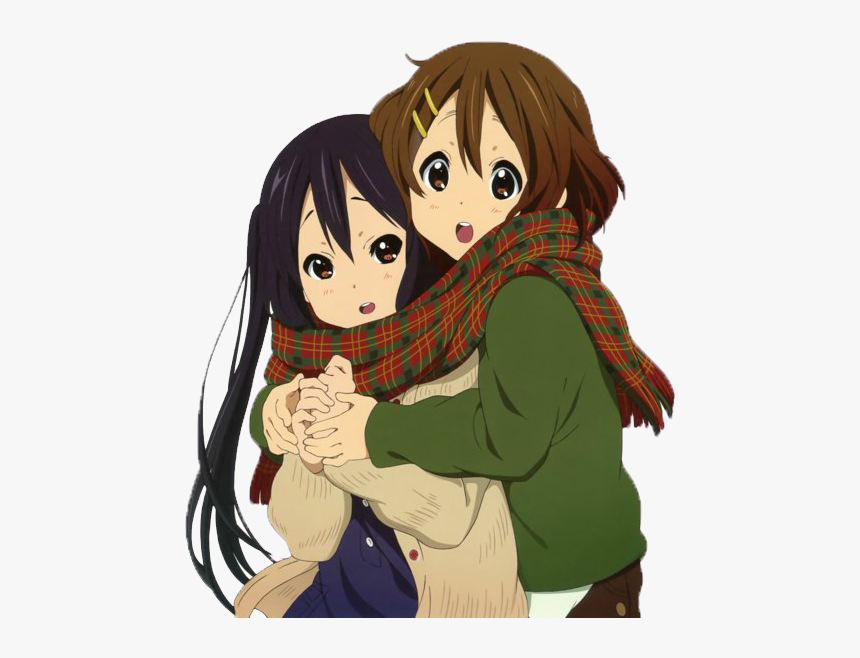 K-on And Anime Image - Azusa Nakano E Yui Hirasawa, HD Png Download, Free Download