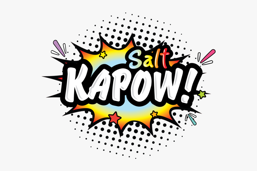 Kapow Salts E-liquids - Graphic Design, HD Png Download, Free Download