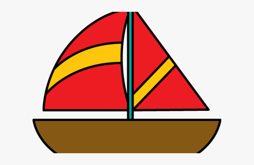 Cruise Clipart Toy Sailboat - Sailboat Clipart, HD Png Download, Free Download