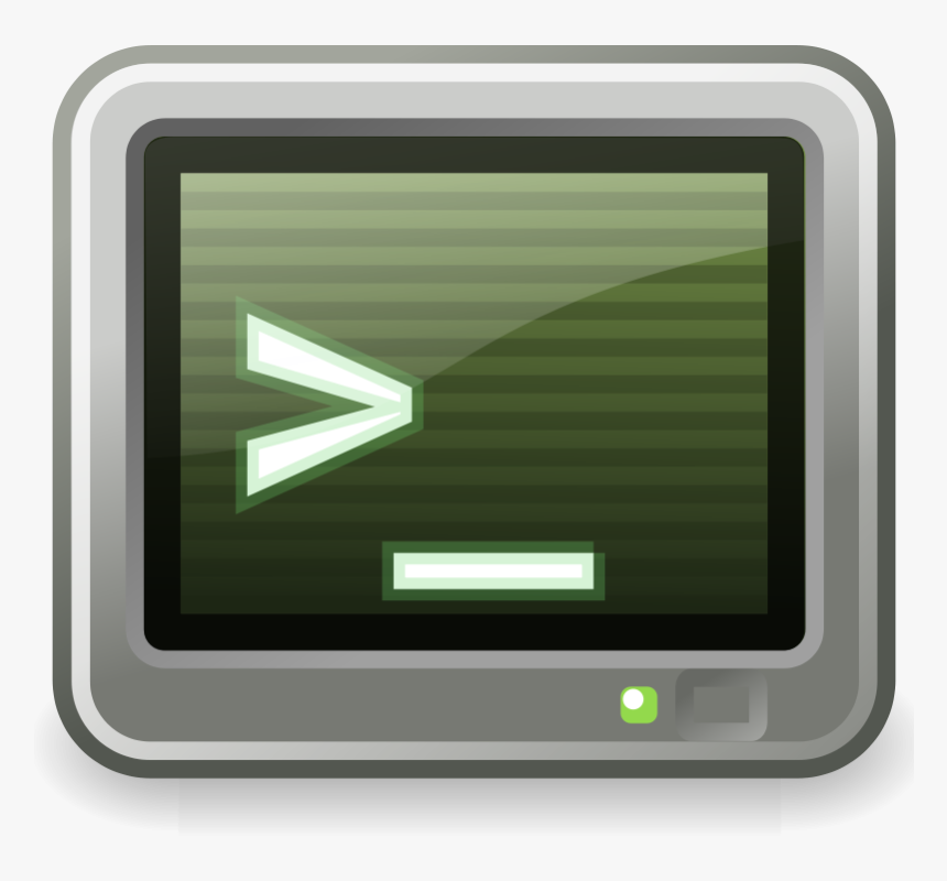 Free Vector Tango Utilities Terminal - Computer Terminal Png, Transparent Png, Free Download