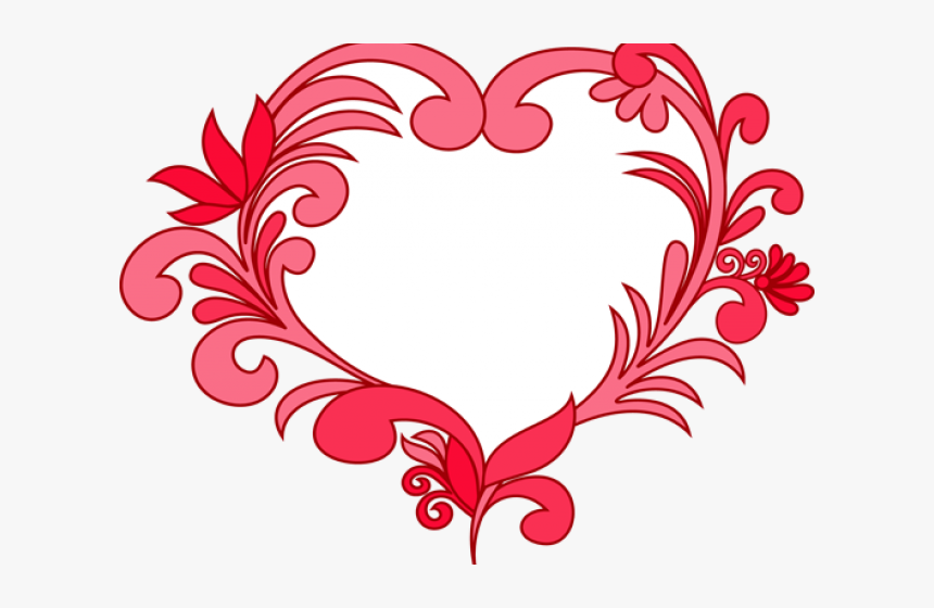 Heart, Png Fancy - Fancy Clip Art Heart, Transparent Png, Free Download