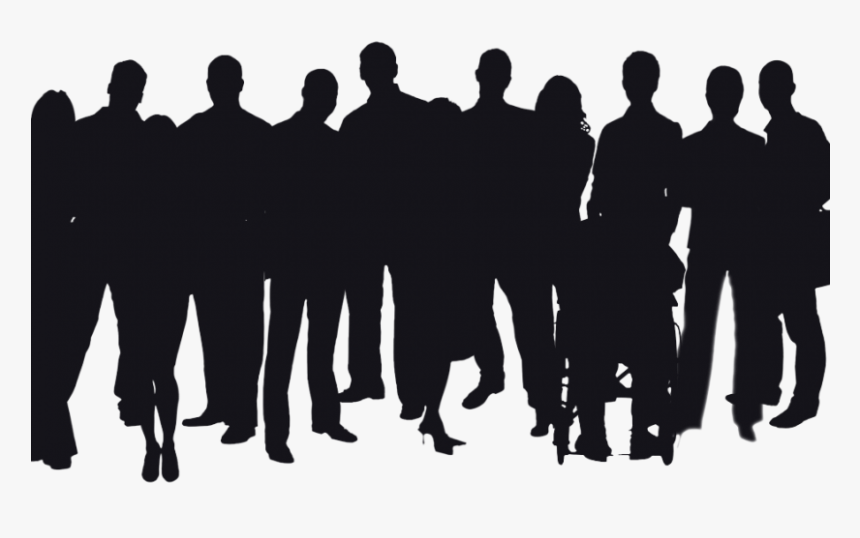 Transparent Harass Clipart - Silhouette Group Of People Png, Png Download, Free Download