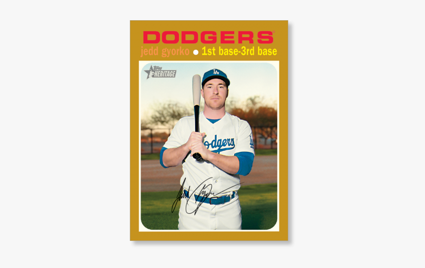 Jedd Gyorko 2020 Topps Heritage Baseball Base Cards - Baseball Player, HD Png Download, Free Download