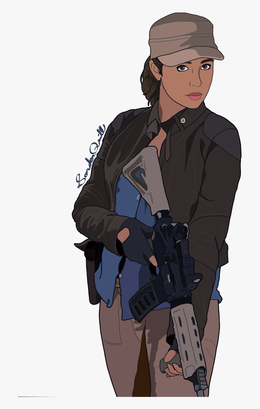 Twd Rosita Fanart, HD Png Download, Free Download